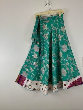 Reversible Maxi Wrap Skirt